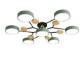 Nordica Modern LED Branch Ceiling Light Scandinavian Semi-Flush Mount